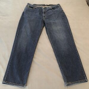 Levis 550 Jeans Mens 40x32 Blue Relaxed Fit Tapered Leg Medium‎ Wash Denim Pants